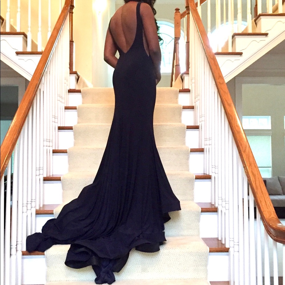 Used Jovani Low Back Prom